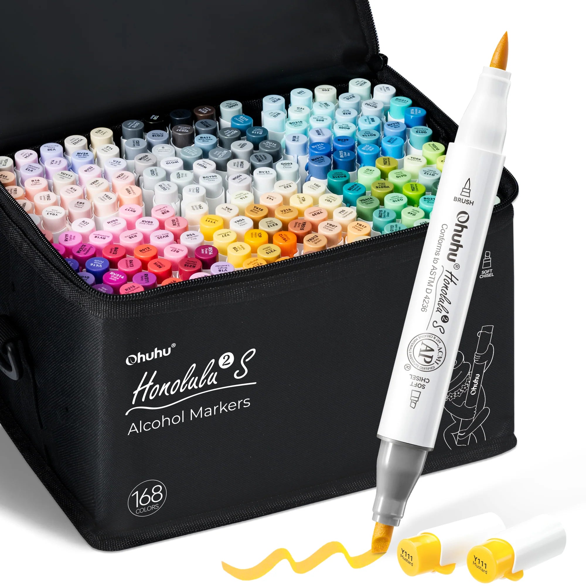 Ohuhu Honolulu² S [168stk - brush&soft chisel] Basic