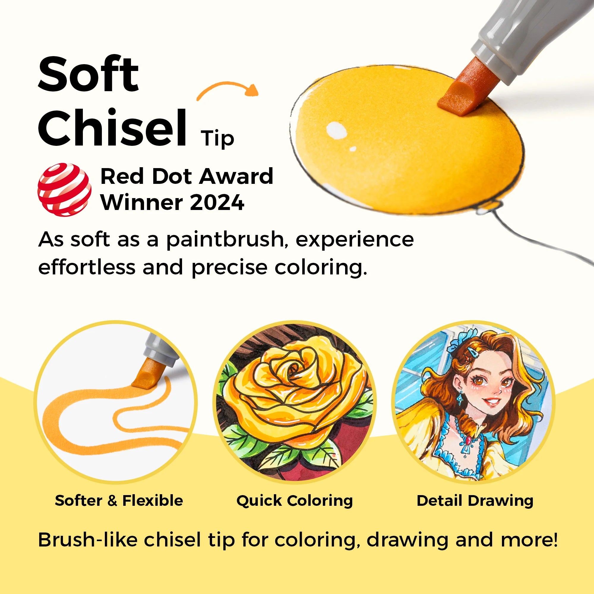 Ohuhu Honolulu² S [168stk - brush&soft chisel] Basic