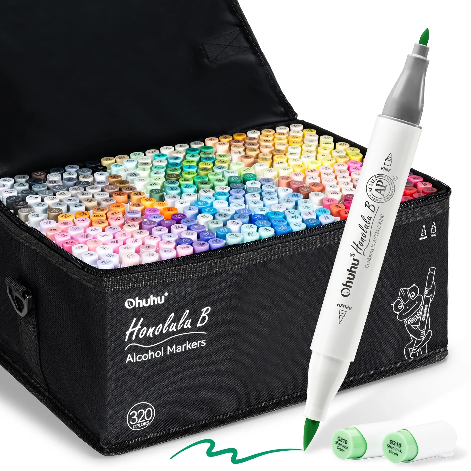 Ohuhu Honolulu B [320stk - brush&fine] Basic