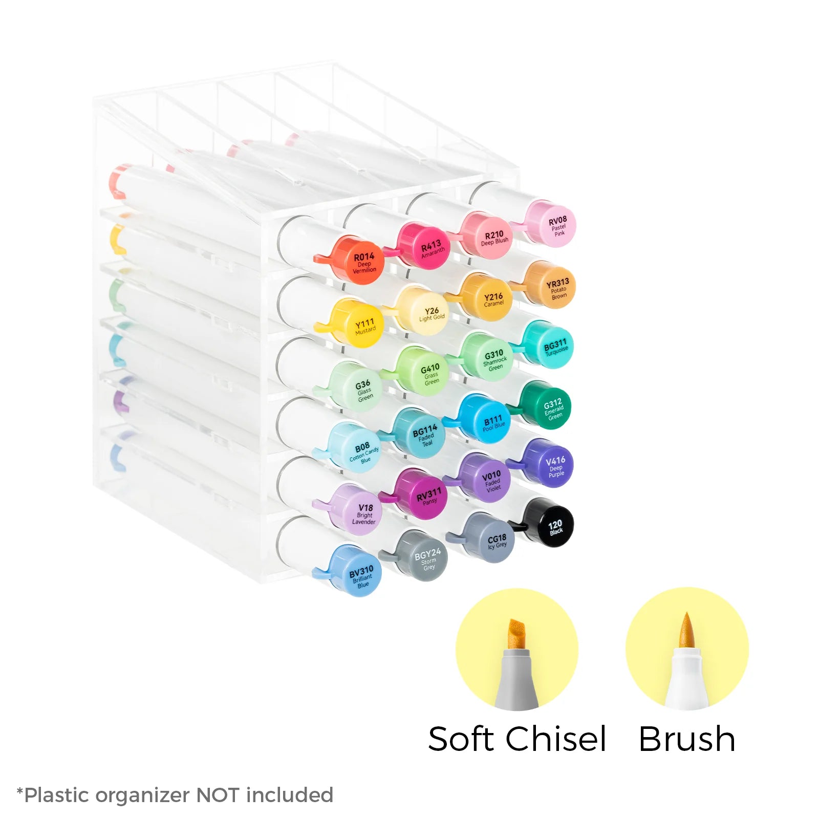 Ohuhu Honolulu² S [24stk - brush&soft chisel] Basic
