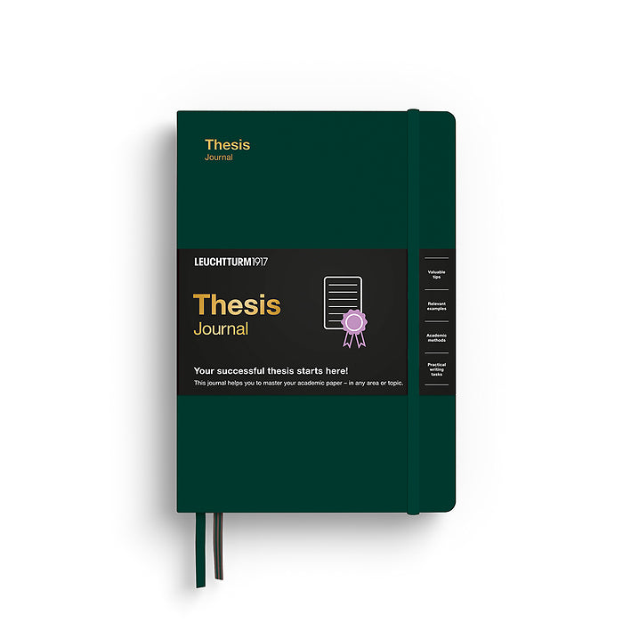 Leuchtturm1917 (A5) lokaritgerðarbók / thesis journal - Forest Green