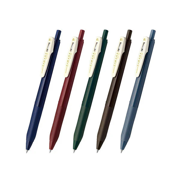 Sarasa Clip sett (0.5mm) - Vintage I