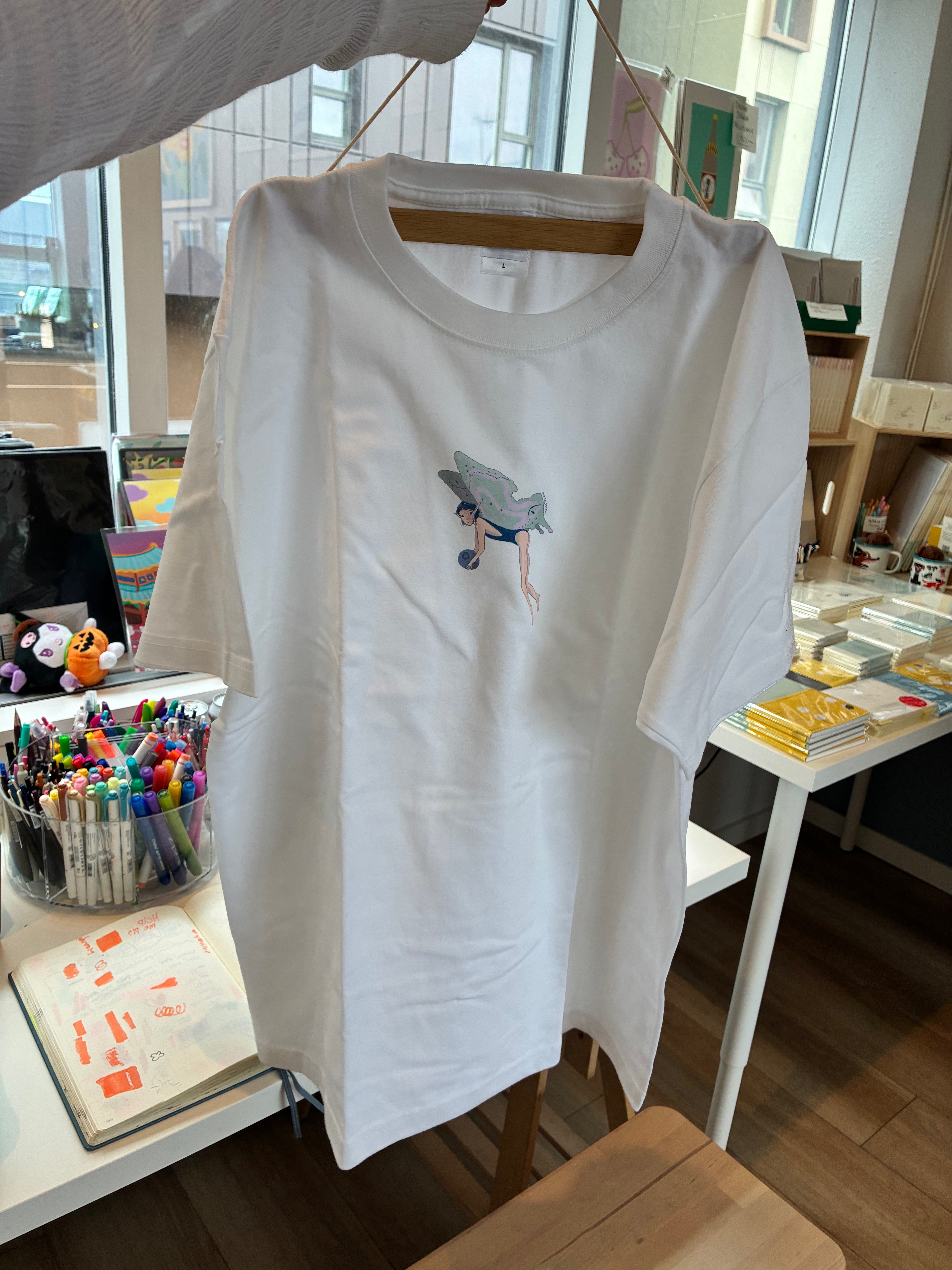 Mada Abreu bolur - Fairy flying (white large)