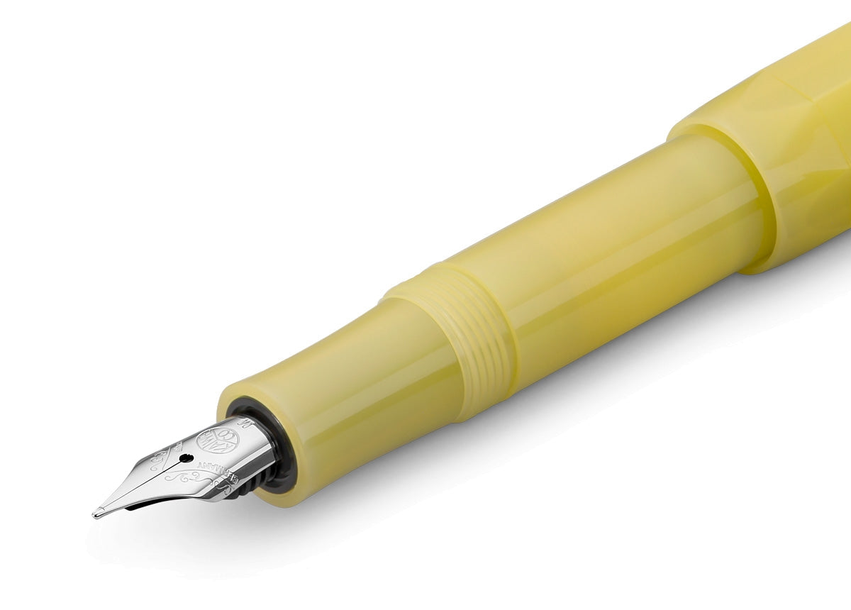 Kaweco Frosted Sport Fountain Pen Banana M/F/EF