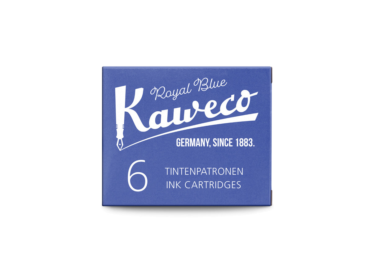 Kaweco blekhylki 6stk - Royal Blue