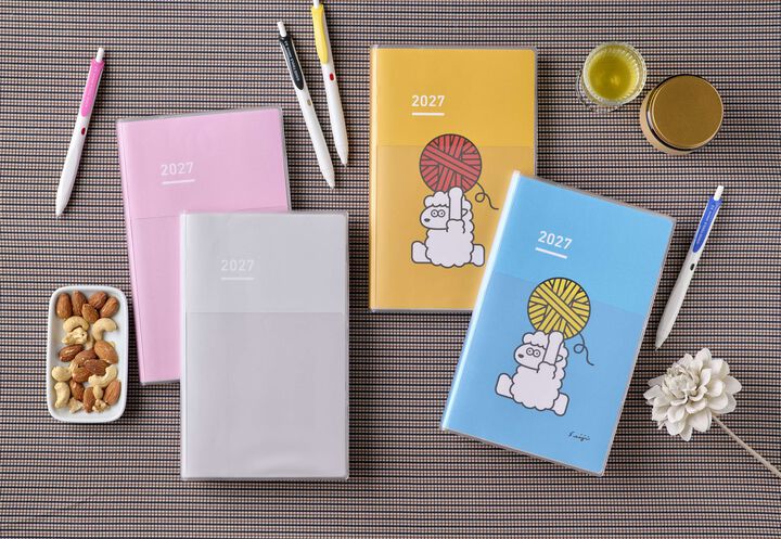 Jibun Techo 2027 DAYs mini Grey