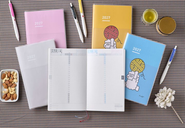 Jibun Techo 2027 DAYs mini Limited Edition Blue