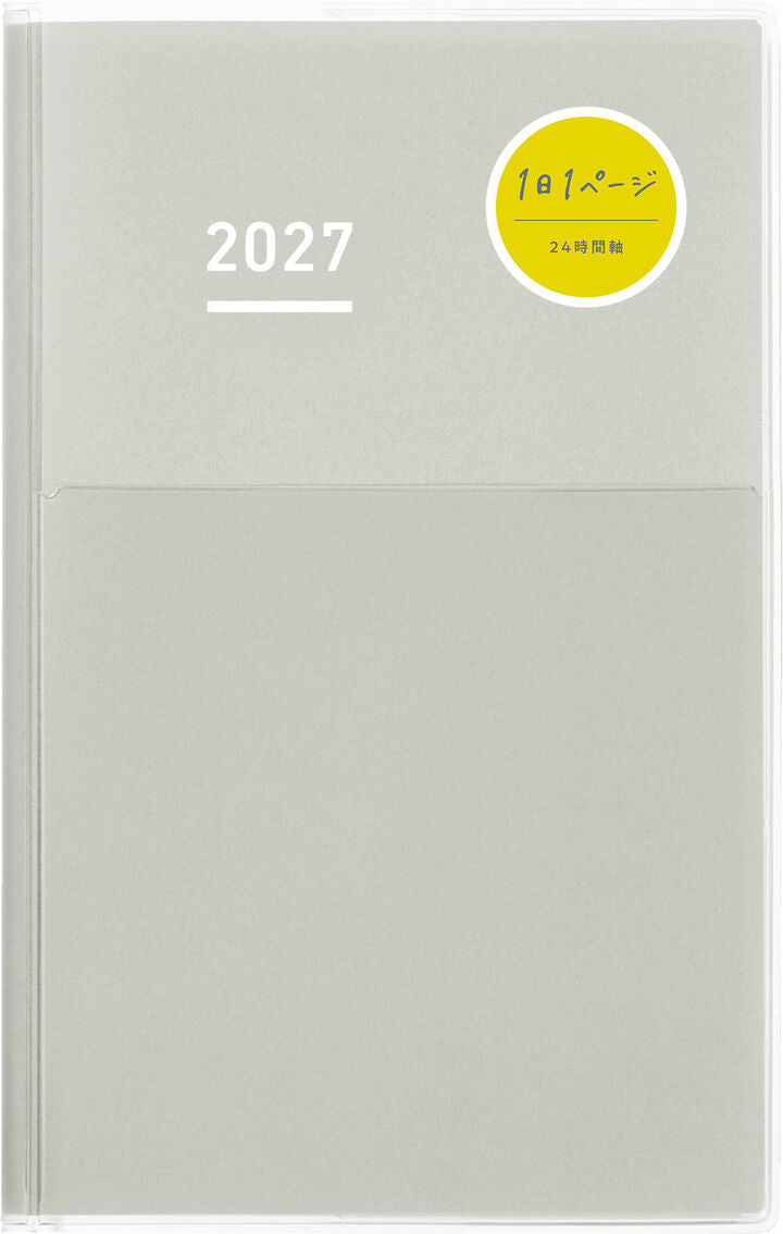 Jibun Techo 2027 DAYs Grey