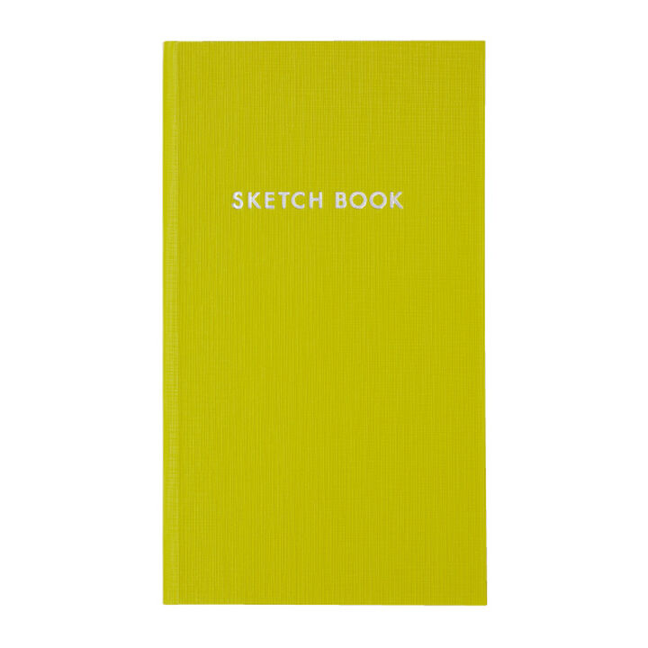 Stílabók með rúðustrikuðum síðum - Kokuyo Sketch Book (Sulphur Yellow)