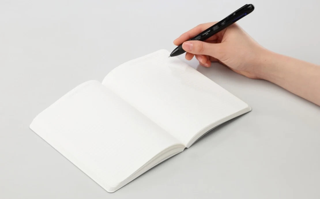 STÁLOGY 365 Days Notebook Gridded Black [B6]