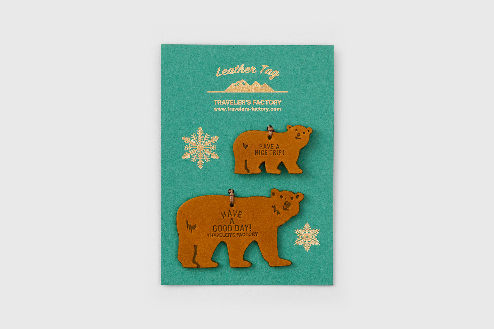 TRC Bear Leather tag