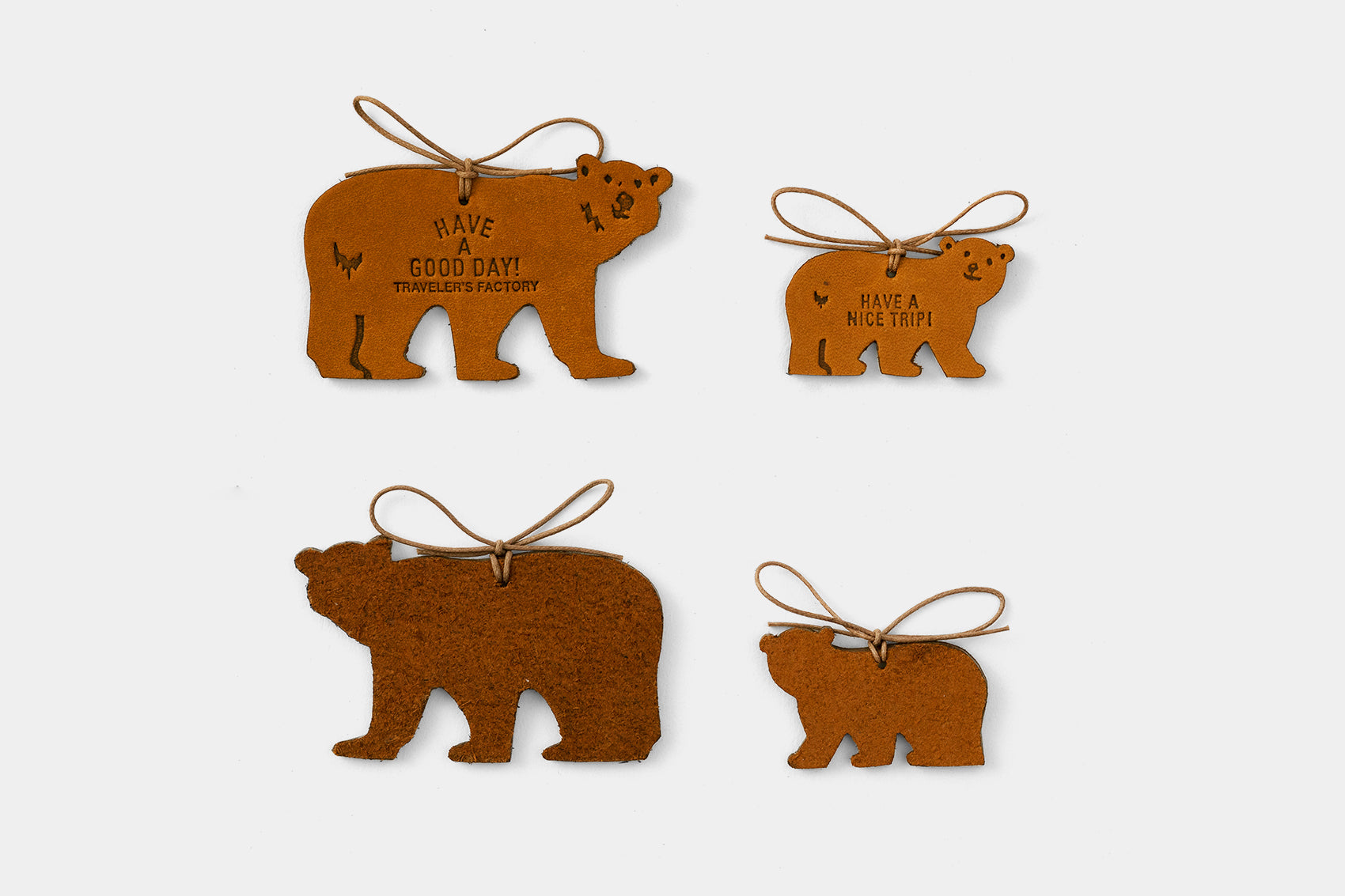 TRC Bear Leather tag