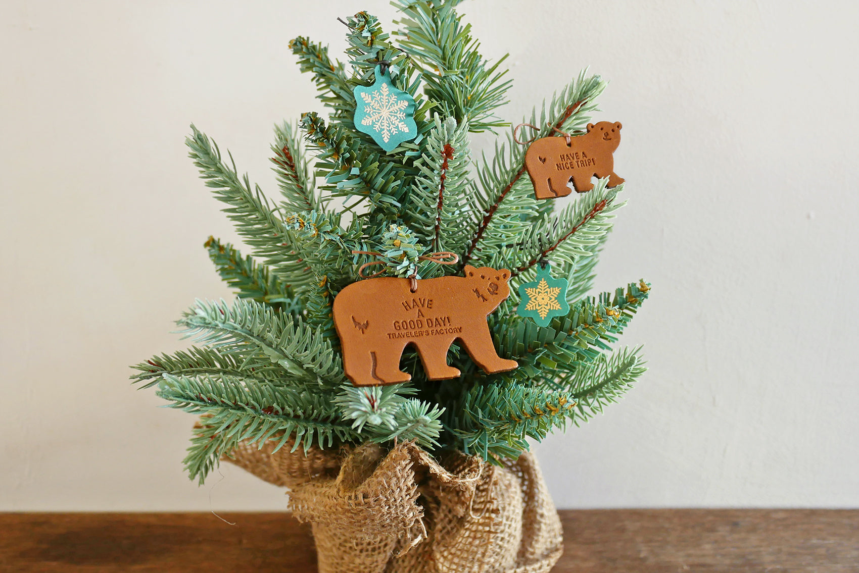 TRC Bear Leather tag