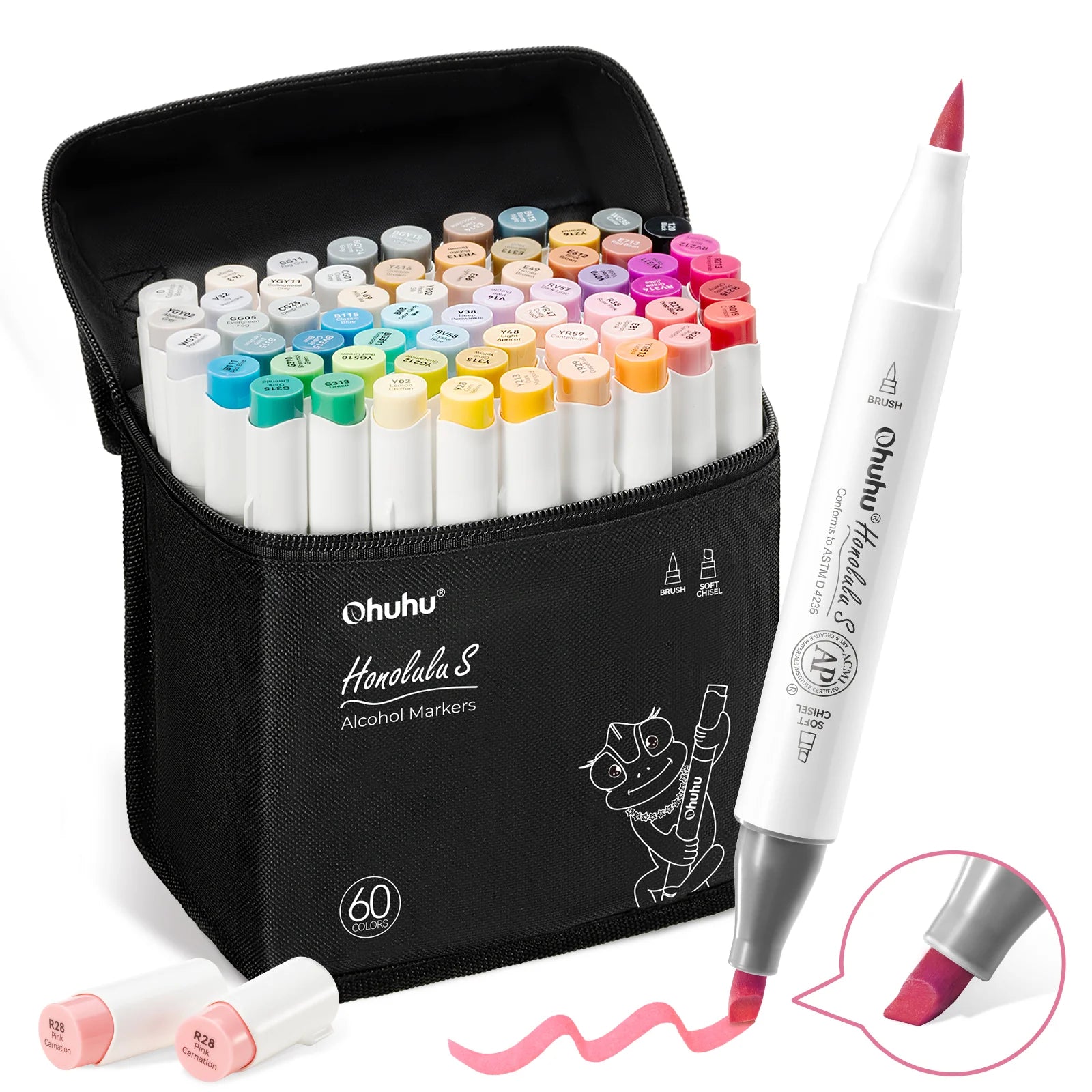 Ohuhu Honolulu² S [60stk - brush&soft chisel] Basic