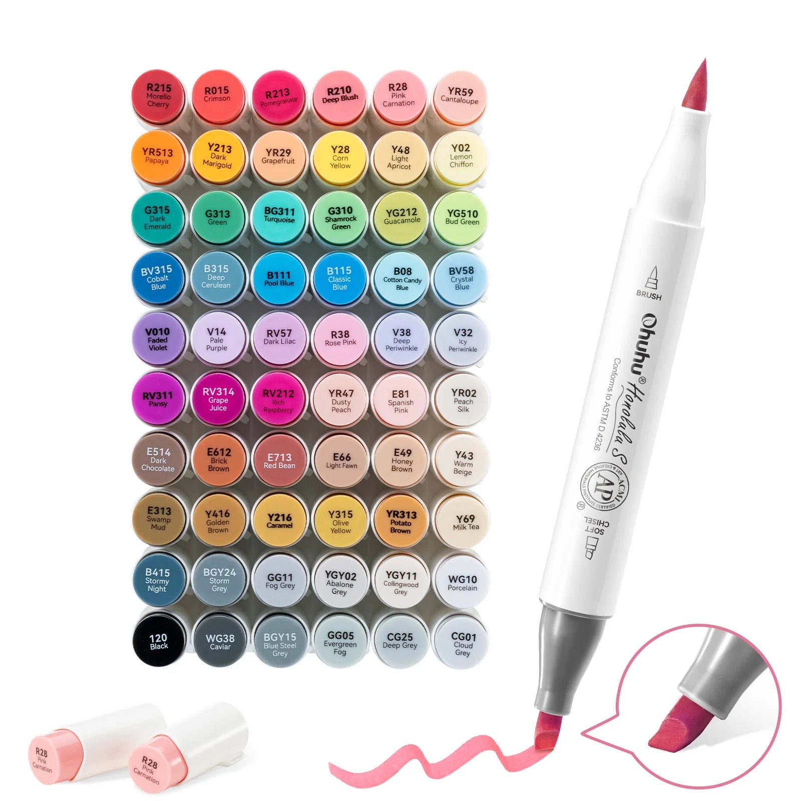 Ohuhu Honolulu² S [60stk - brush&soft chisel] Basic
