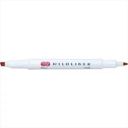 MILDLINER yfirstrikunarpenni - Mild Red