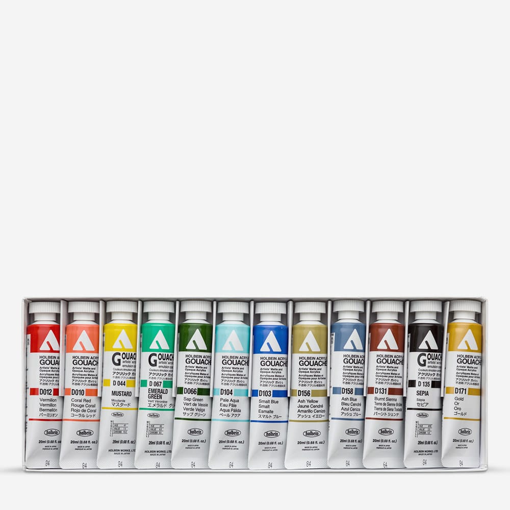 Holbein Akrýl Gvass (Acrylic Gouache) - Rebecca Green