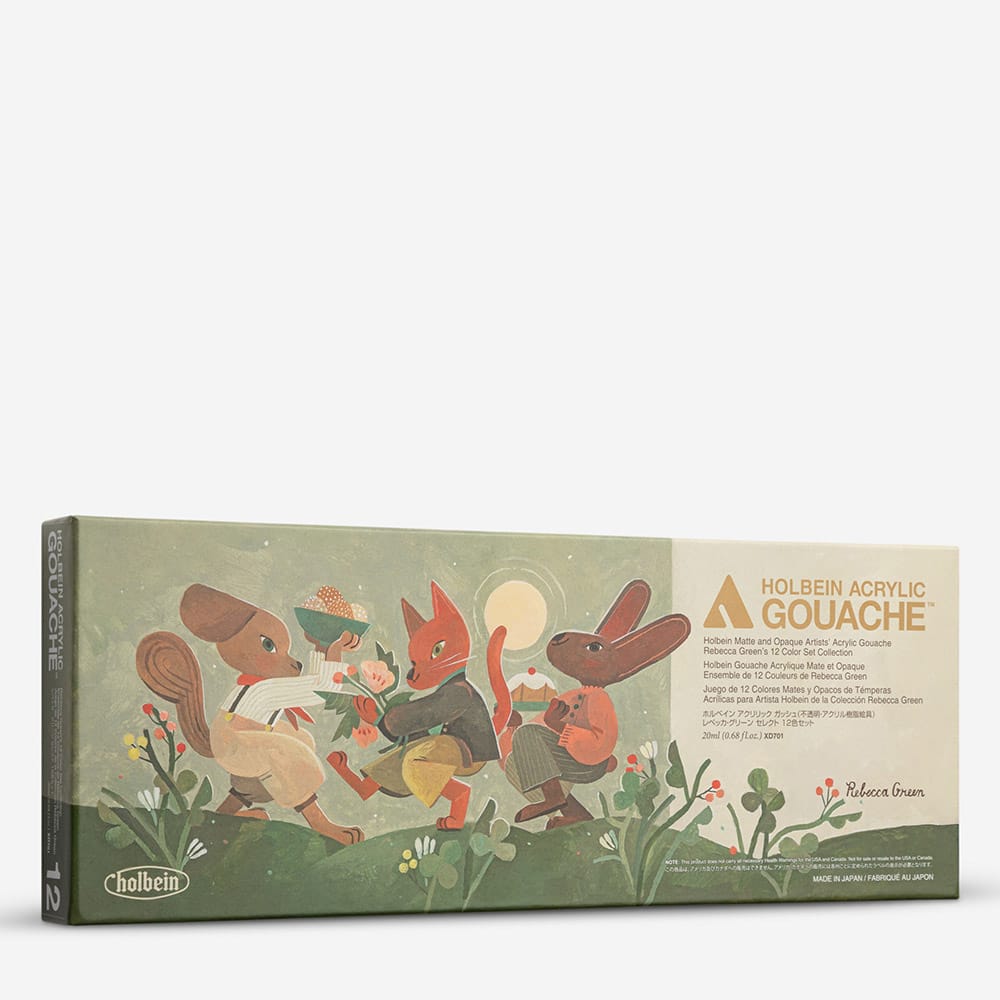 Holbein Akrýl Gvass (Acrylic Gouache) - Rebecca Green