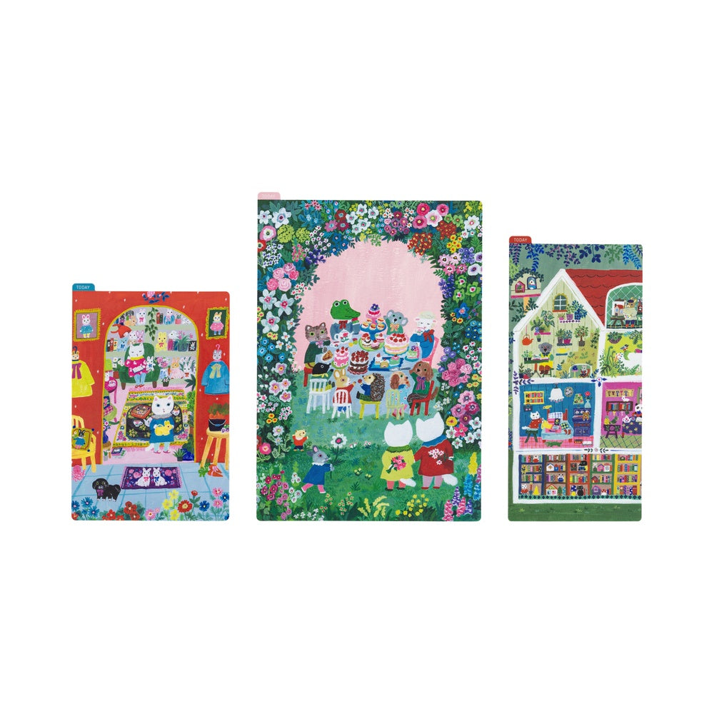 Yumi Kitagishi: Hobonichi Pencil Board for Weeks (Animal Condo)