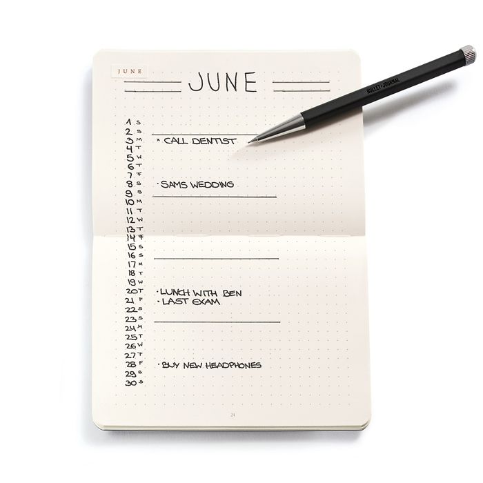 LEUCHTTURM1917 Bullet Journal Pocket 46 numbered double pages, Dotted, pack of 3 (Yellow)