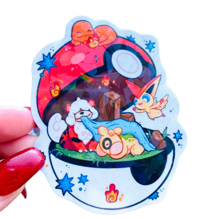 Disadoodles límmiði - Pokemon Fire