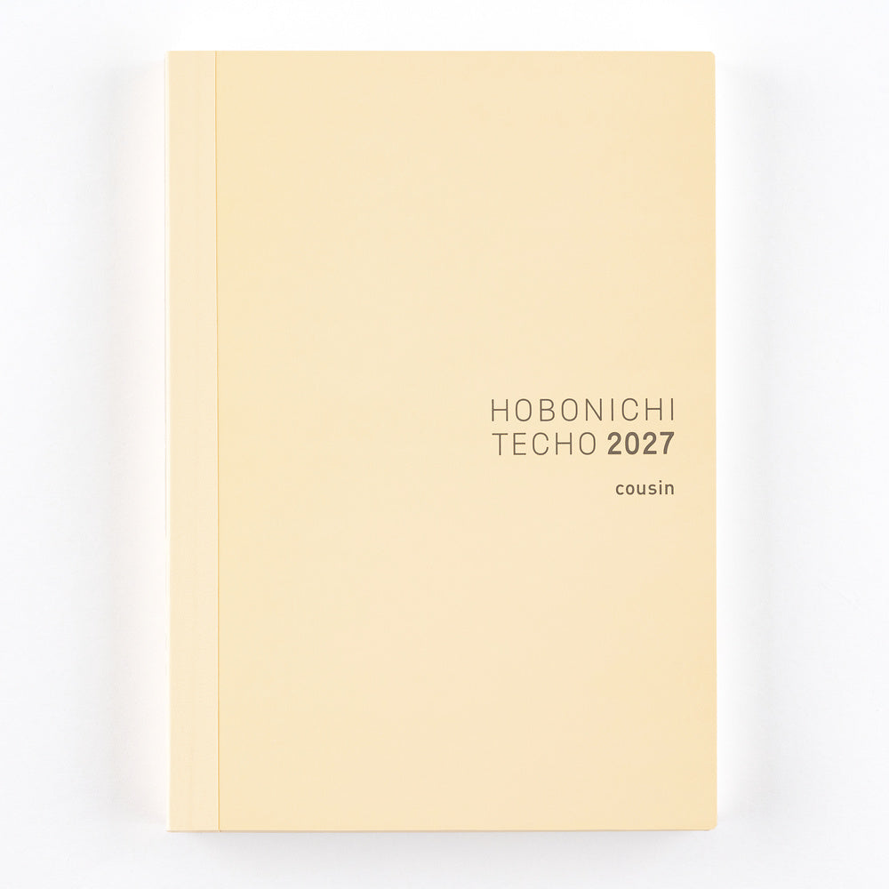 2027 Japanese Cousin Book [A5 size/Daily/Jan start/Mon start]
