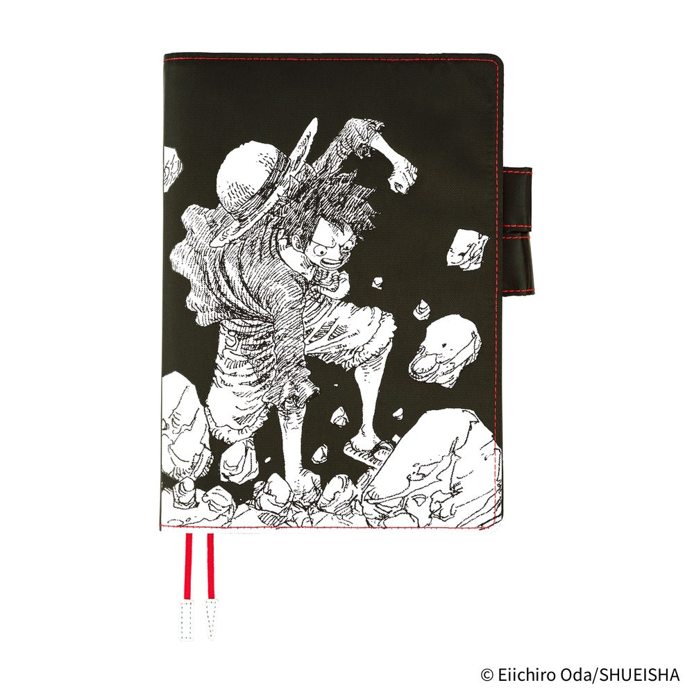 ONE PIECE magazine: Straw Hat Luffy (Black) [A5]