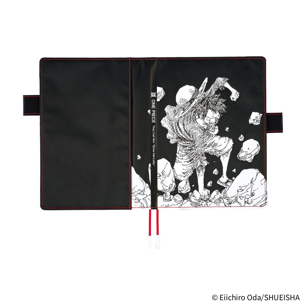 ONE PIECE magazine: Straw Hat Luffy (Black) [A5]