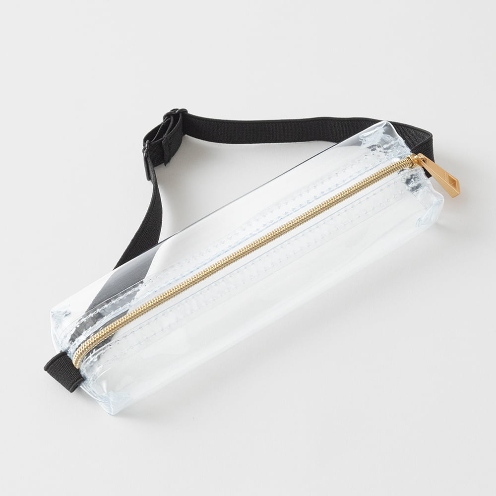 Book Band Pen Case (Clear Type) - Clear