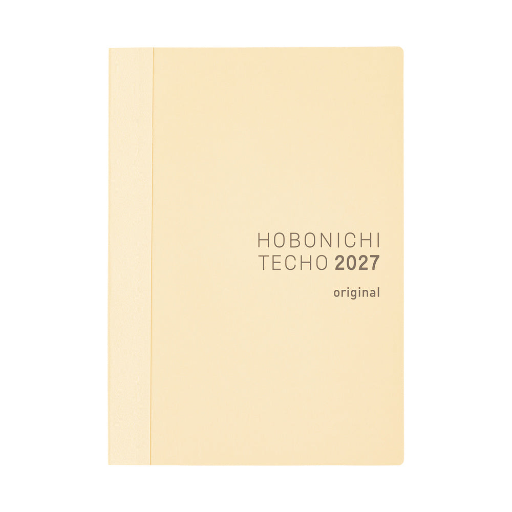 2027 Japanese Original Book [A6 size/Daily/Jan start/Mon start]
