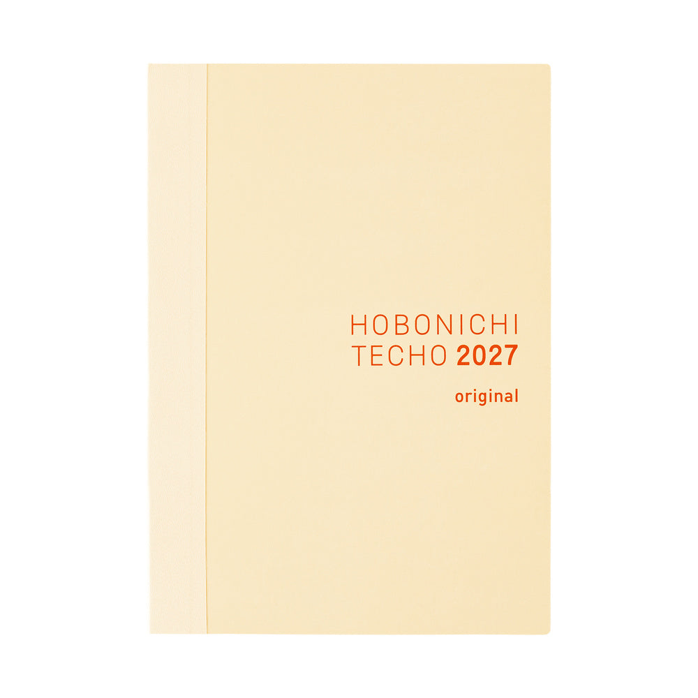 2027 Japanese Original Book [A6 size/Daily/Jan start/Sun start]