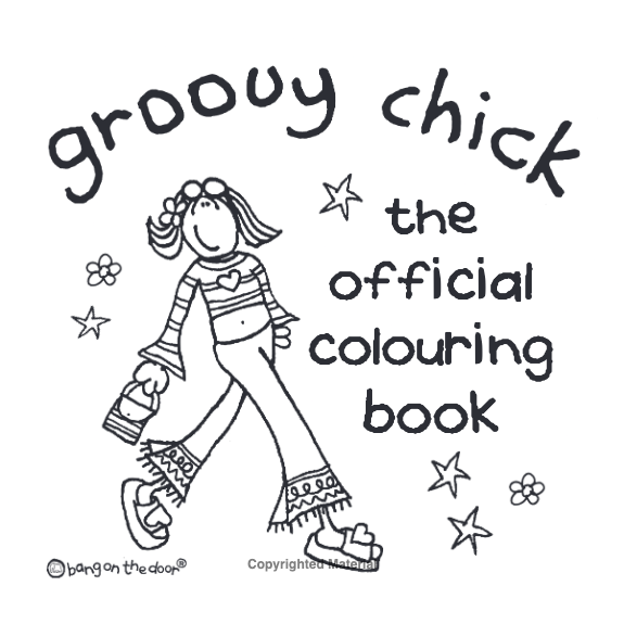 Litabók - Groovy Chick