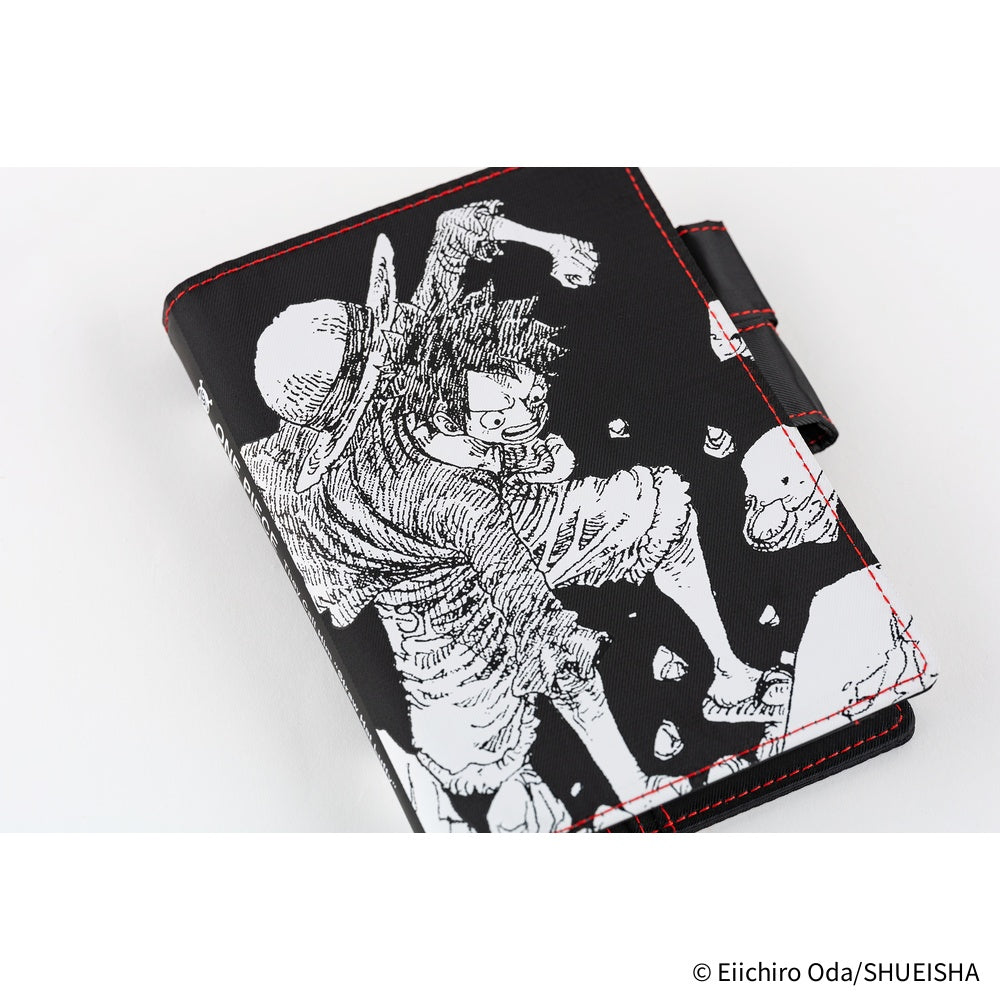 ONE PIECE magazine: Straw Hat Luffy (Black) [A6]
