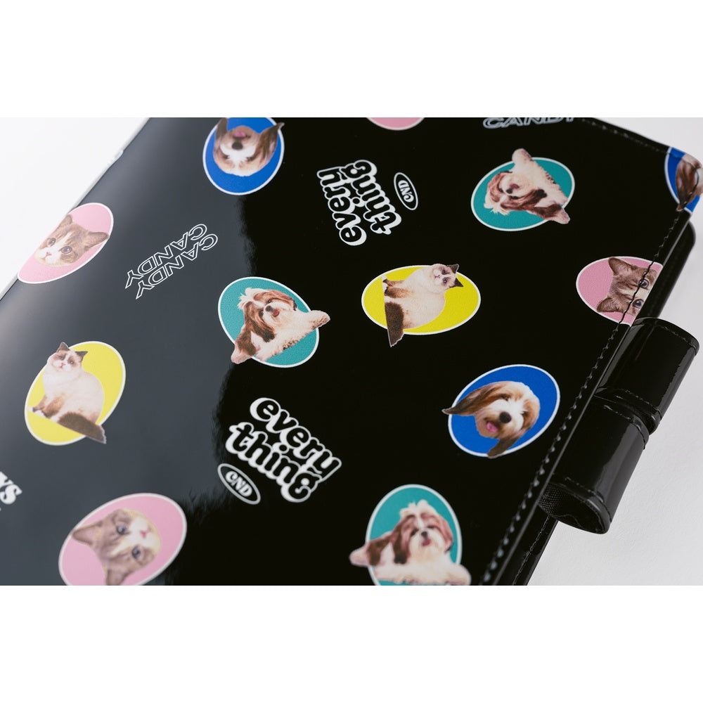 Candy Stripper: Random Dog & Cat (Black) [A5]
