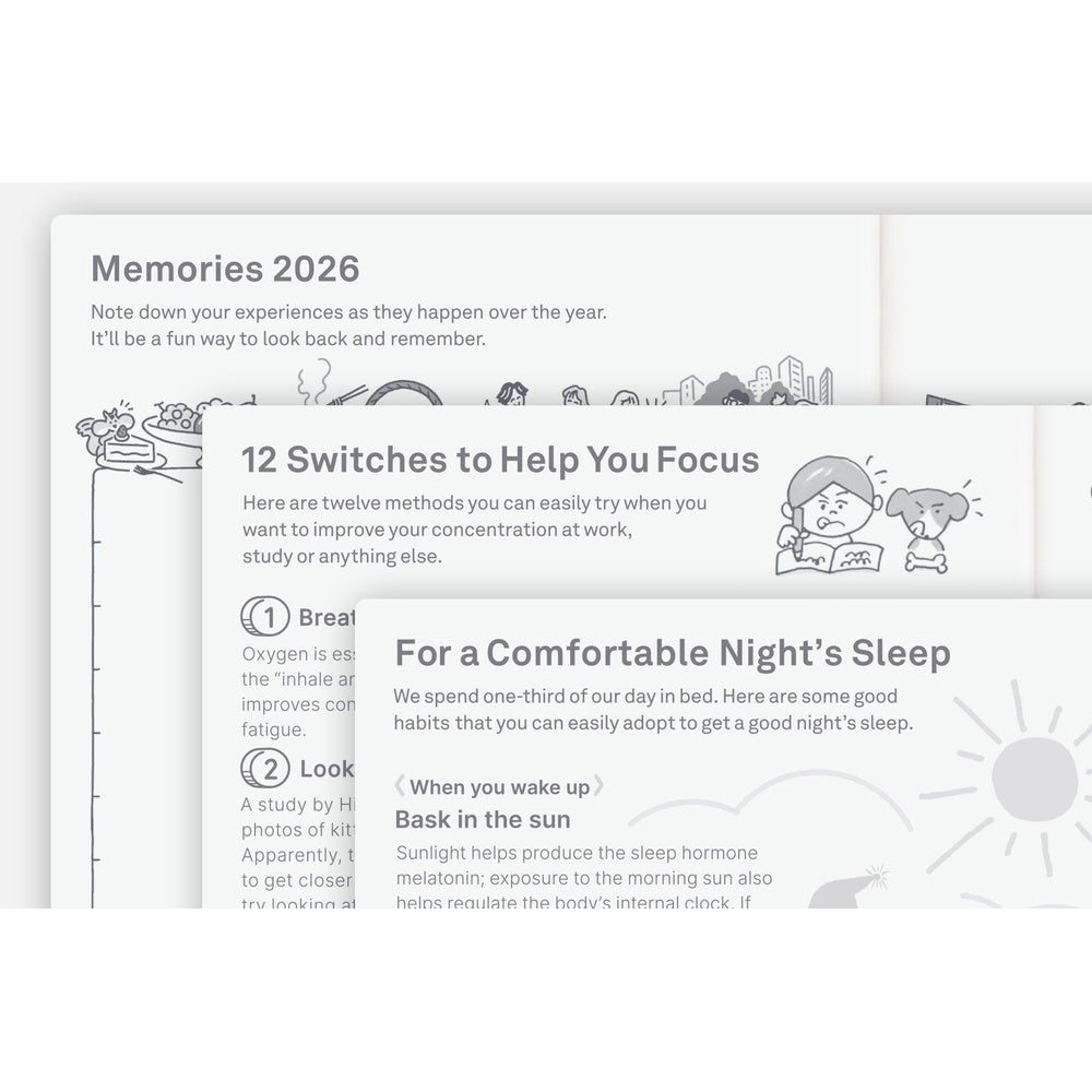 2026 English Original Book [A6/Jan Start/Mon Start]