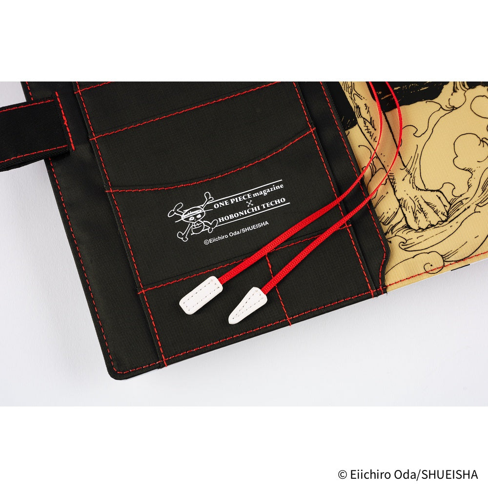 ONE PIECE magazine: Straw Hat Luffy (Black) [A5]