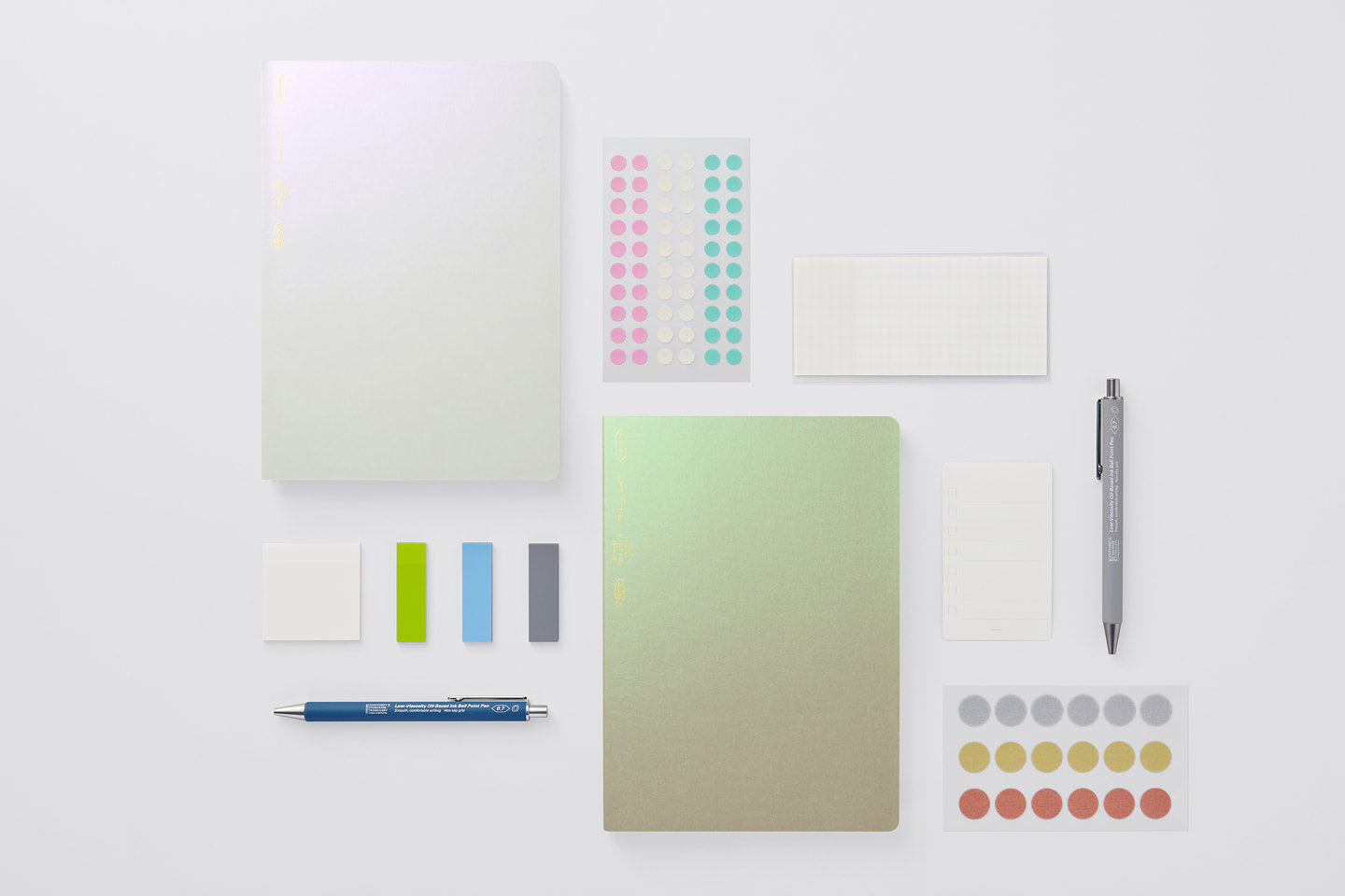 STÁLOGY 365 Days Notebook Grid [A5] Aurora White