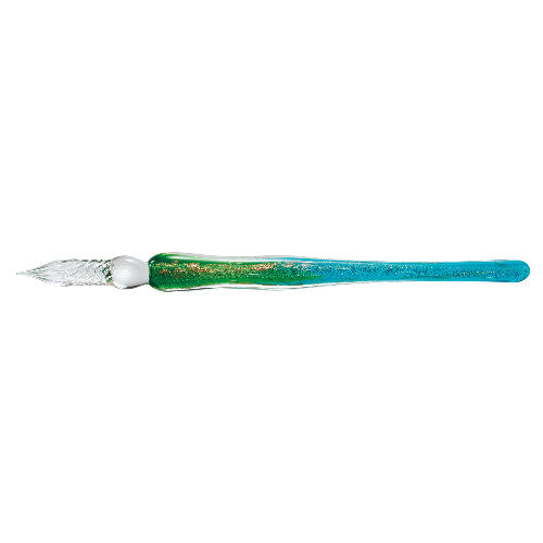 Pennastöng úr gleri með glimmeri / Glass Dip Pen Glitter