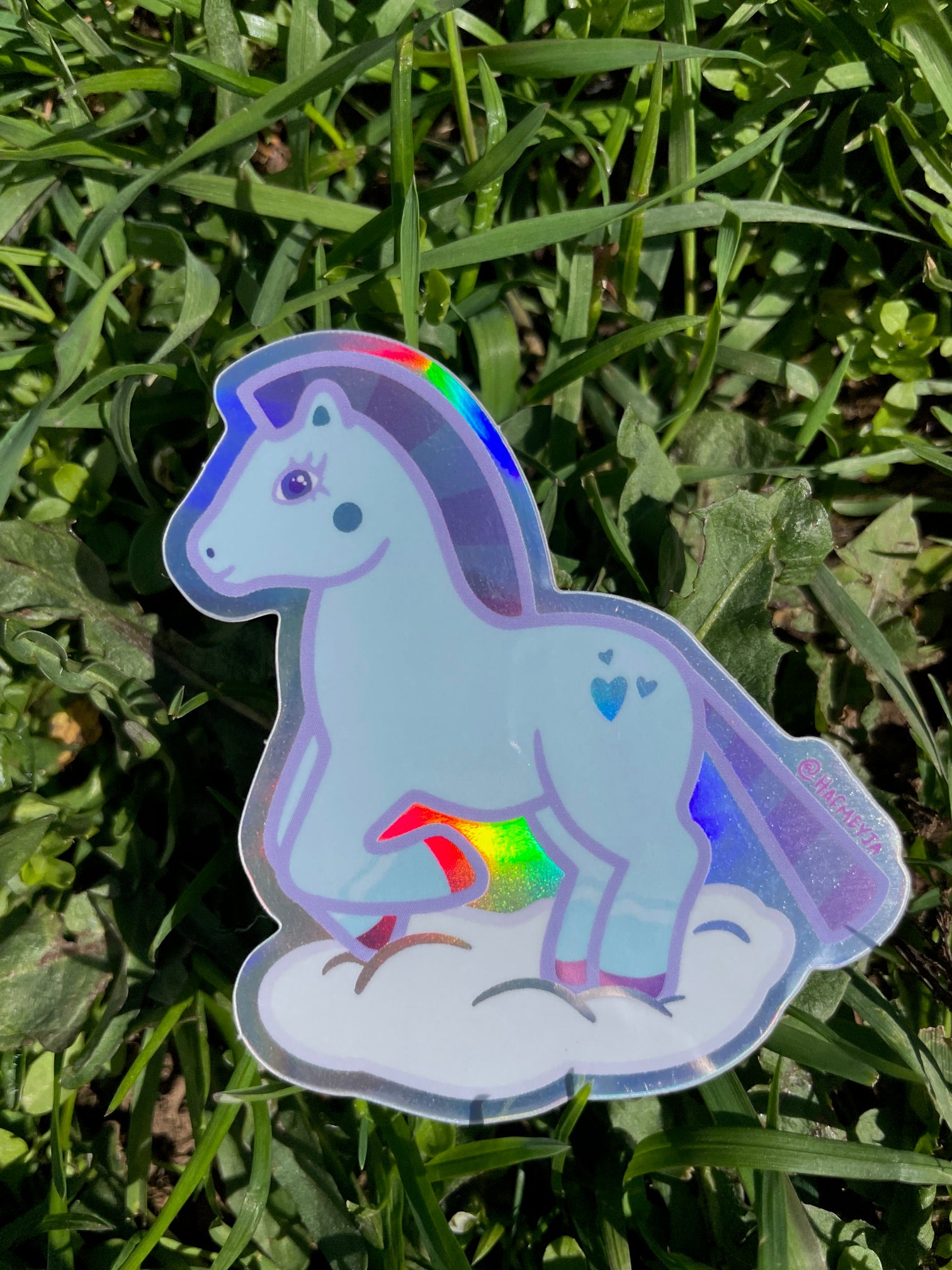 Hafmeyja stickers - Pony