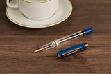TWSBI ECO INDIGO BLUE WITH BRONZE FOUNTAIN PEN