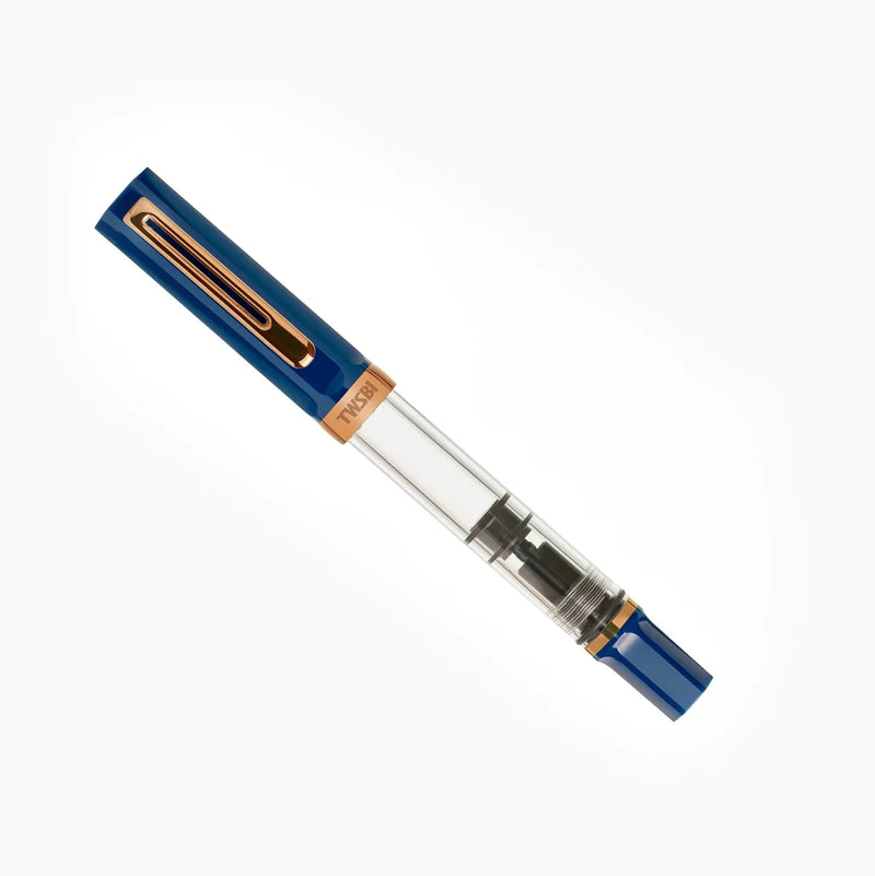 TWSBI ECO INDIGO BLUE WITH BRONZE FOUNTAIN PEN