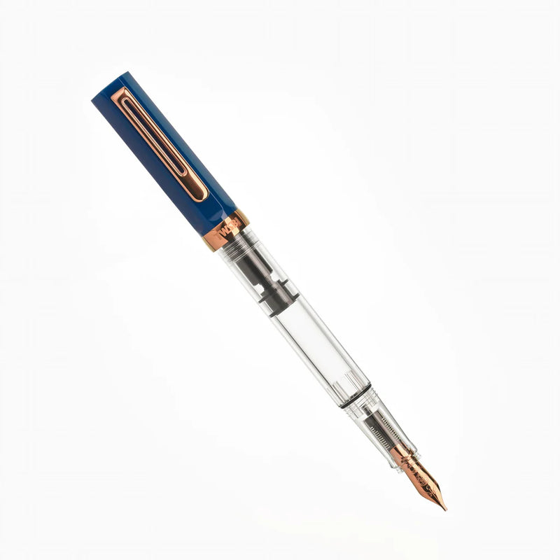 TWSBI ECO INDIGO BLUE WITH BRONZE FOUNTAIN PEN