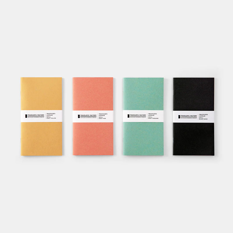 TRAVELER'S FACTORY - Refill Kraft Yellow Regular Size