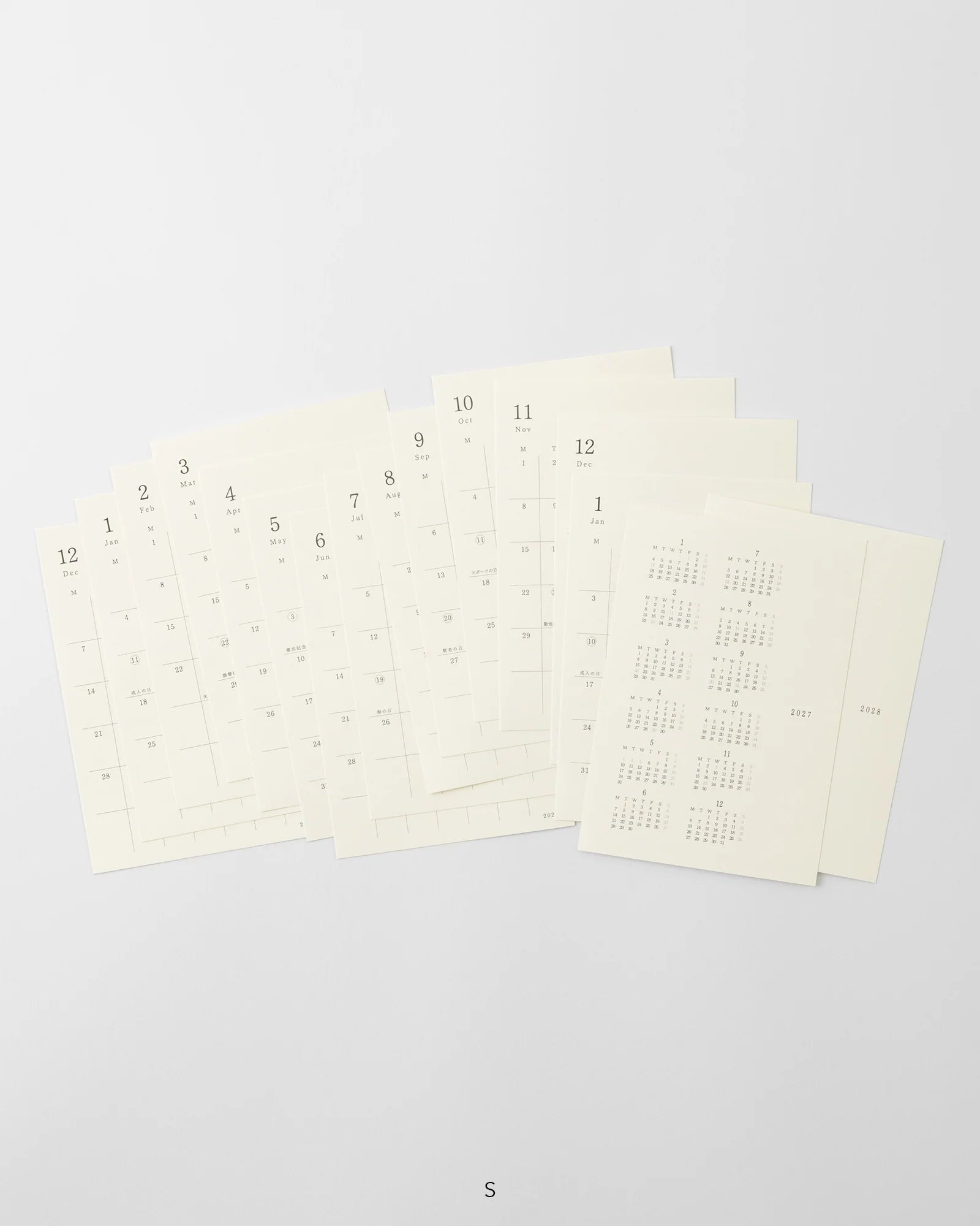 MD Diary Sticker S 2027
