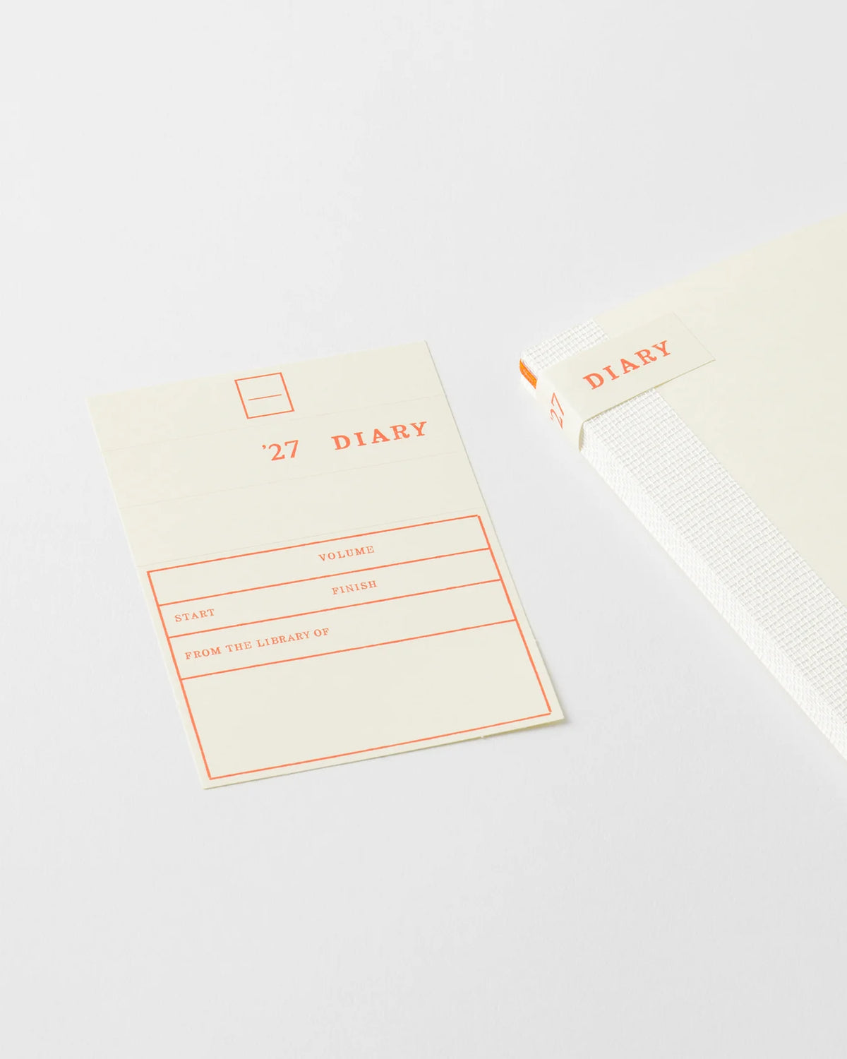 MD Notebook Diary A5 Thin 2027
