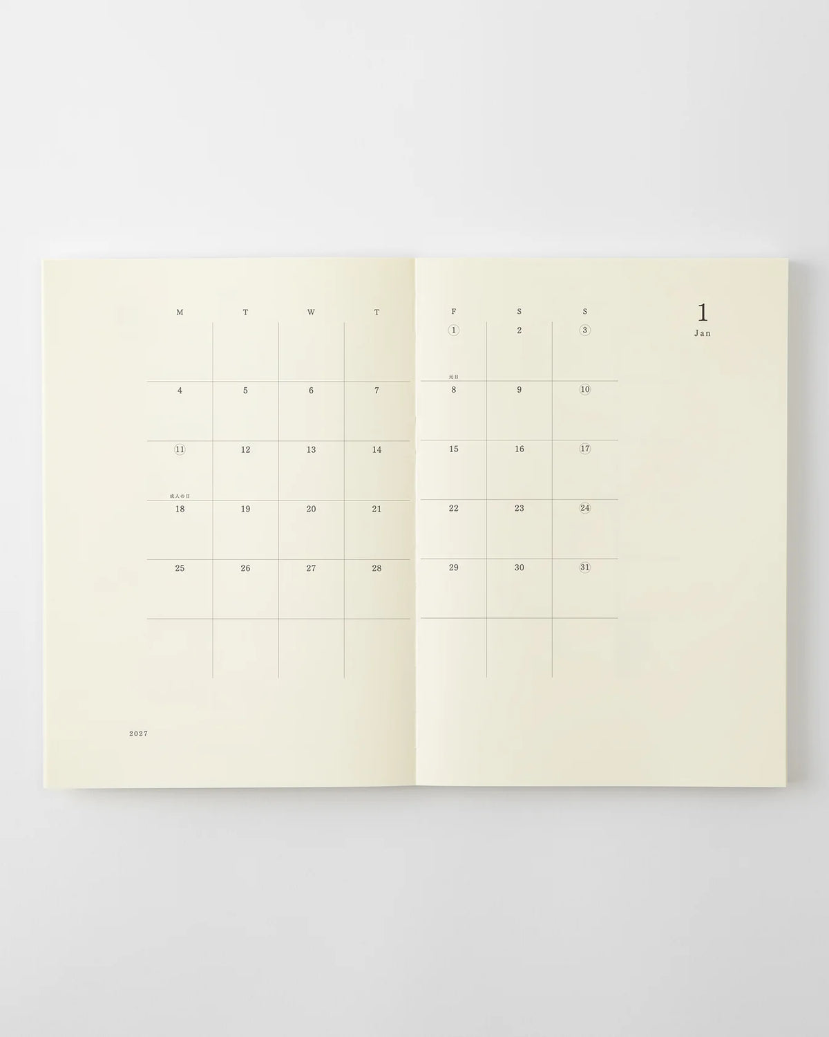 MD Notebook Diary A5 2027