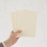 MD Notebook Light A5 - Grid 3pcs pack