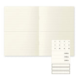 MD Notebook Light A5 - Lined 3pcs pack