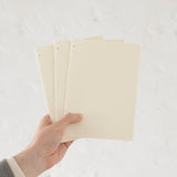 MD Notebook Light A5 - Lined 3pcs pack
