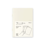 MD Notebook Light A6 - Blank 3pcs pack